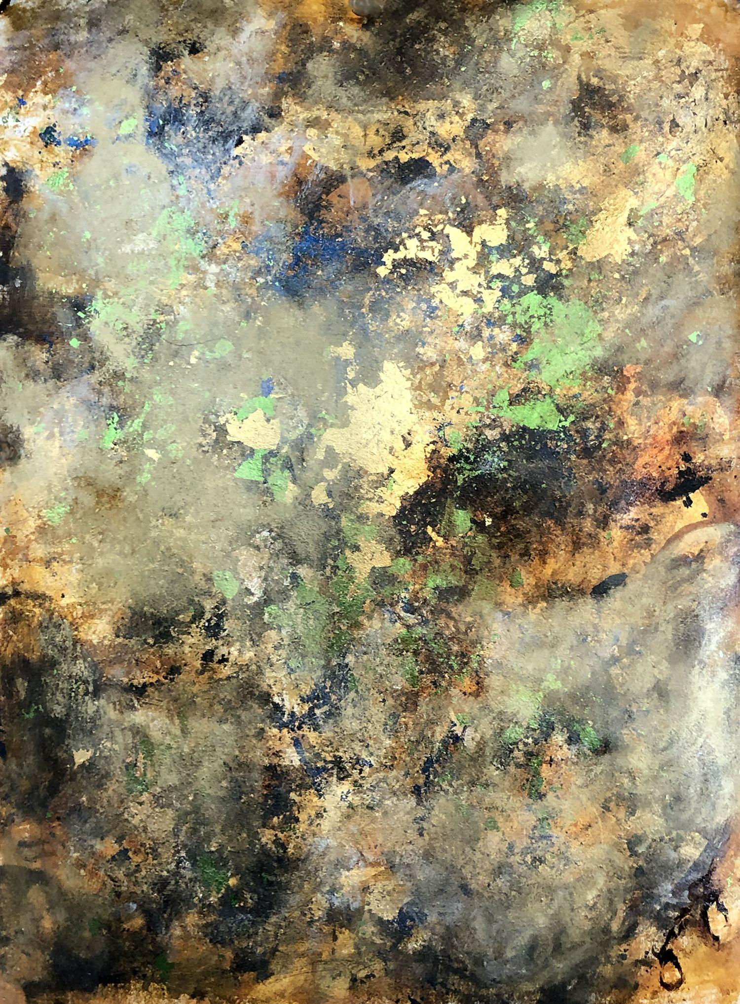 serenity 4, Mixed Media on Paper - Mixed Media Art by Jason Lincoln Jeffers