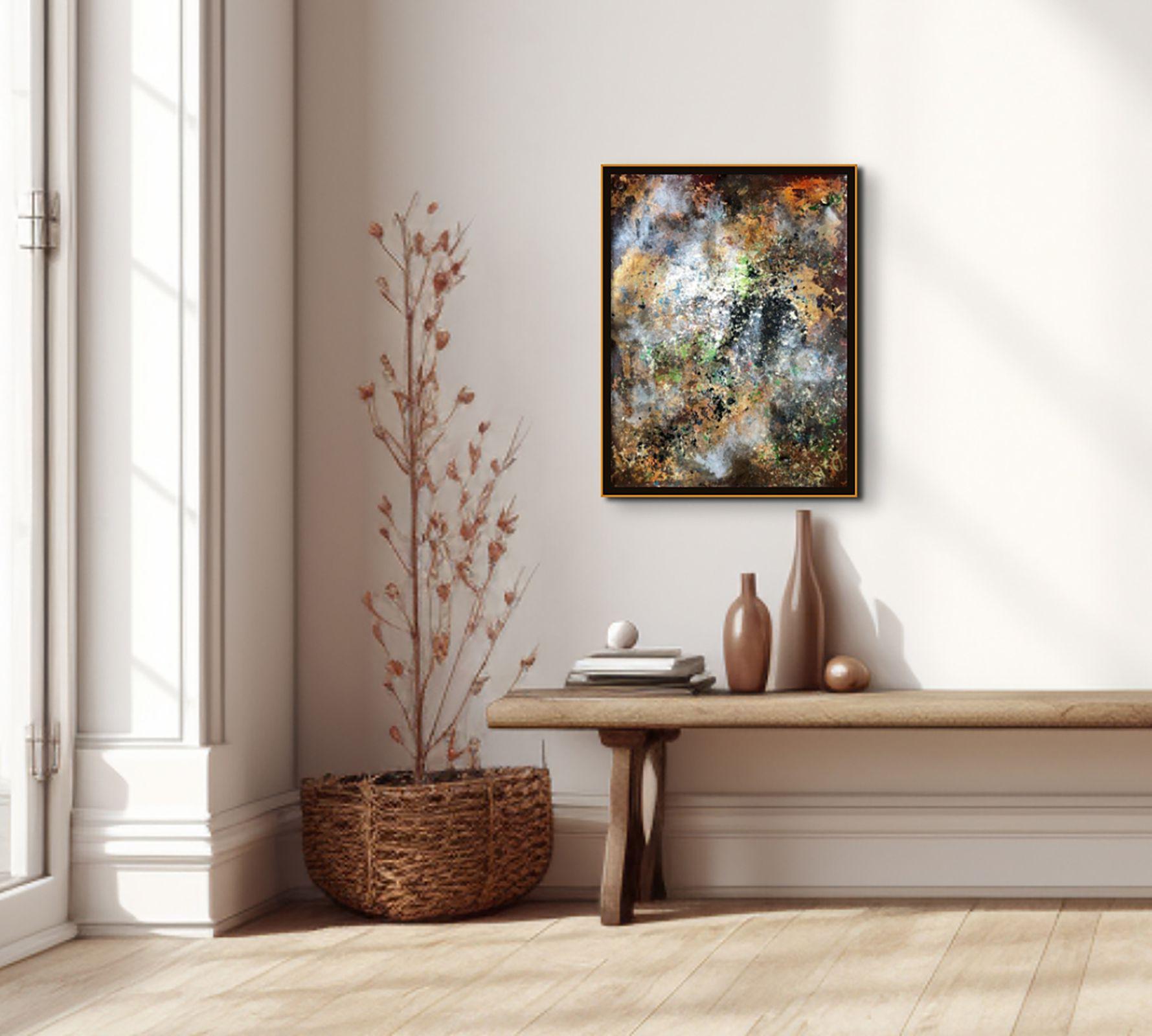 serenity 5, Mixed Media on Paper For Sale 1
