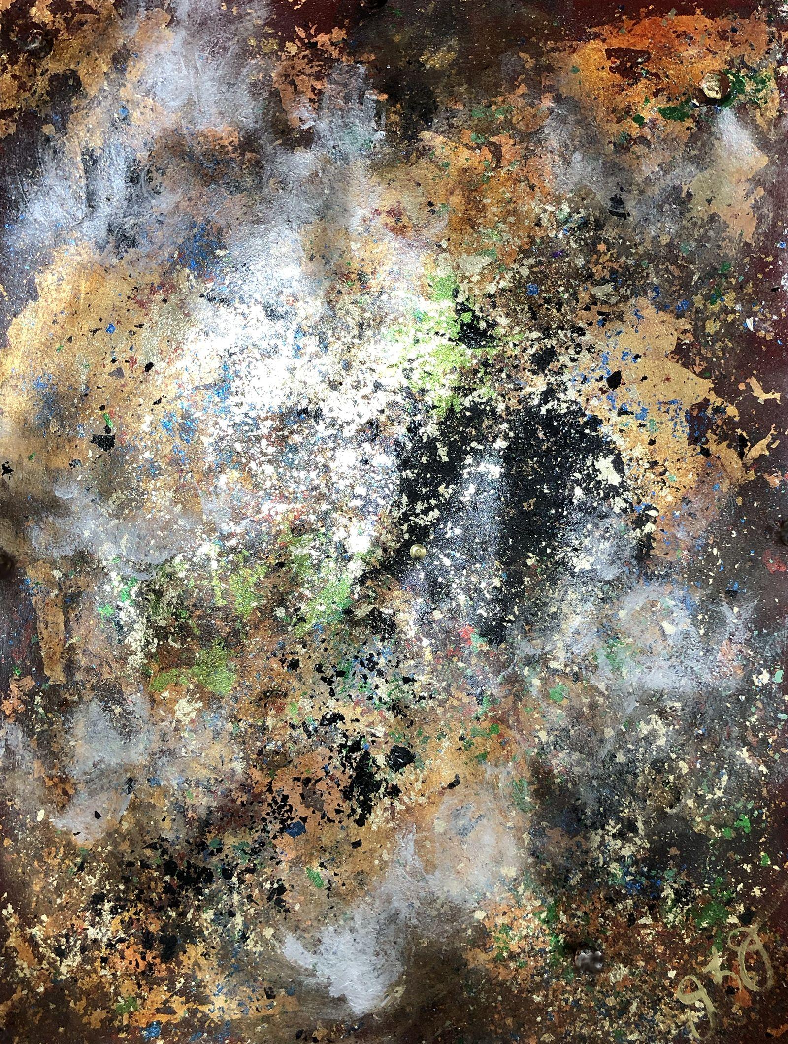 serenity 5, Mixed Media on Paper - Mixed Media Art by Jason Lincoln Jeffers