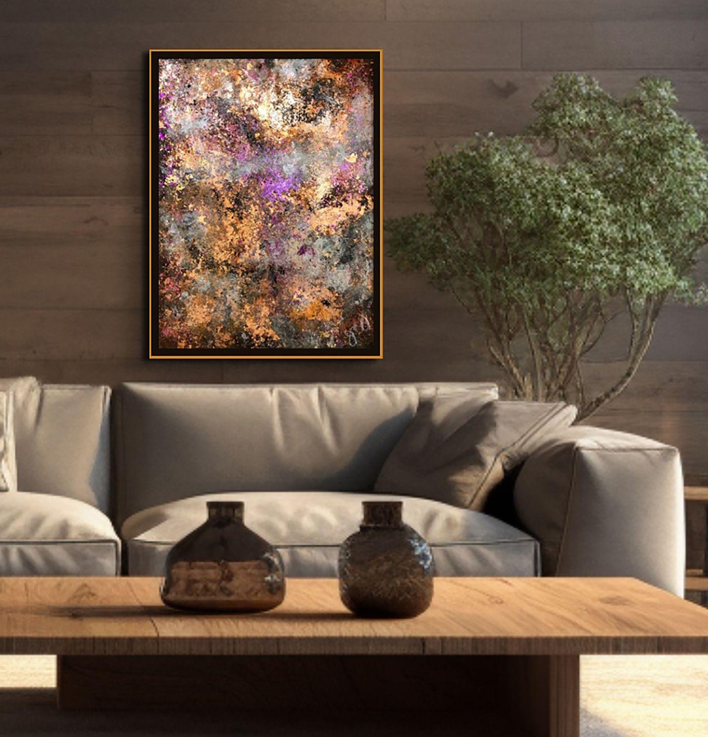 serenity 6, Mixed Media on Paper For Sale 1