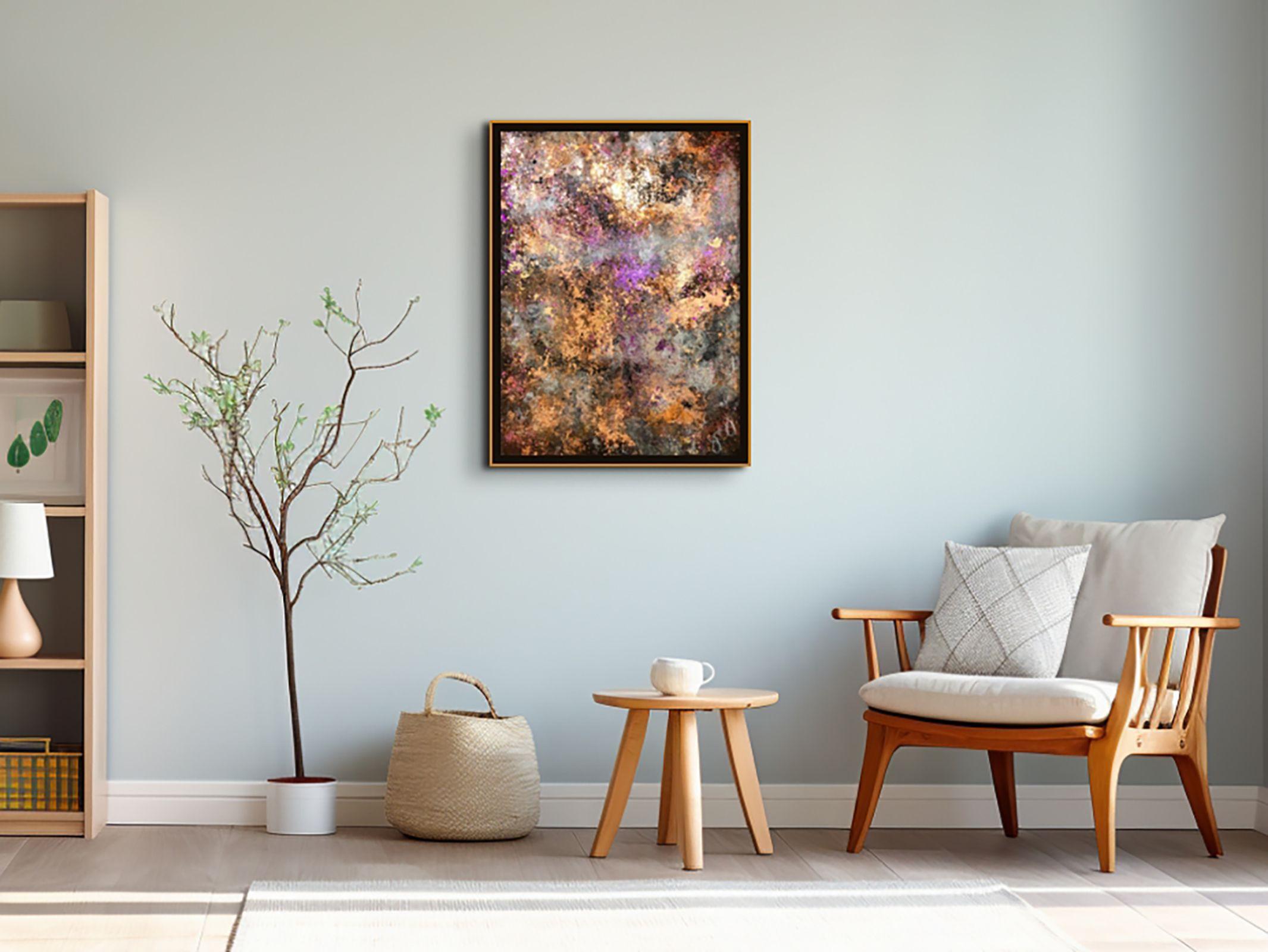 serenity 6, Mixed Media on Paper For Sale 2