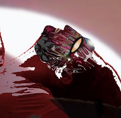 butterfly 47., Digital on Metal