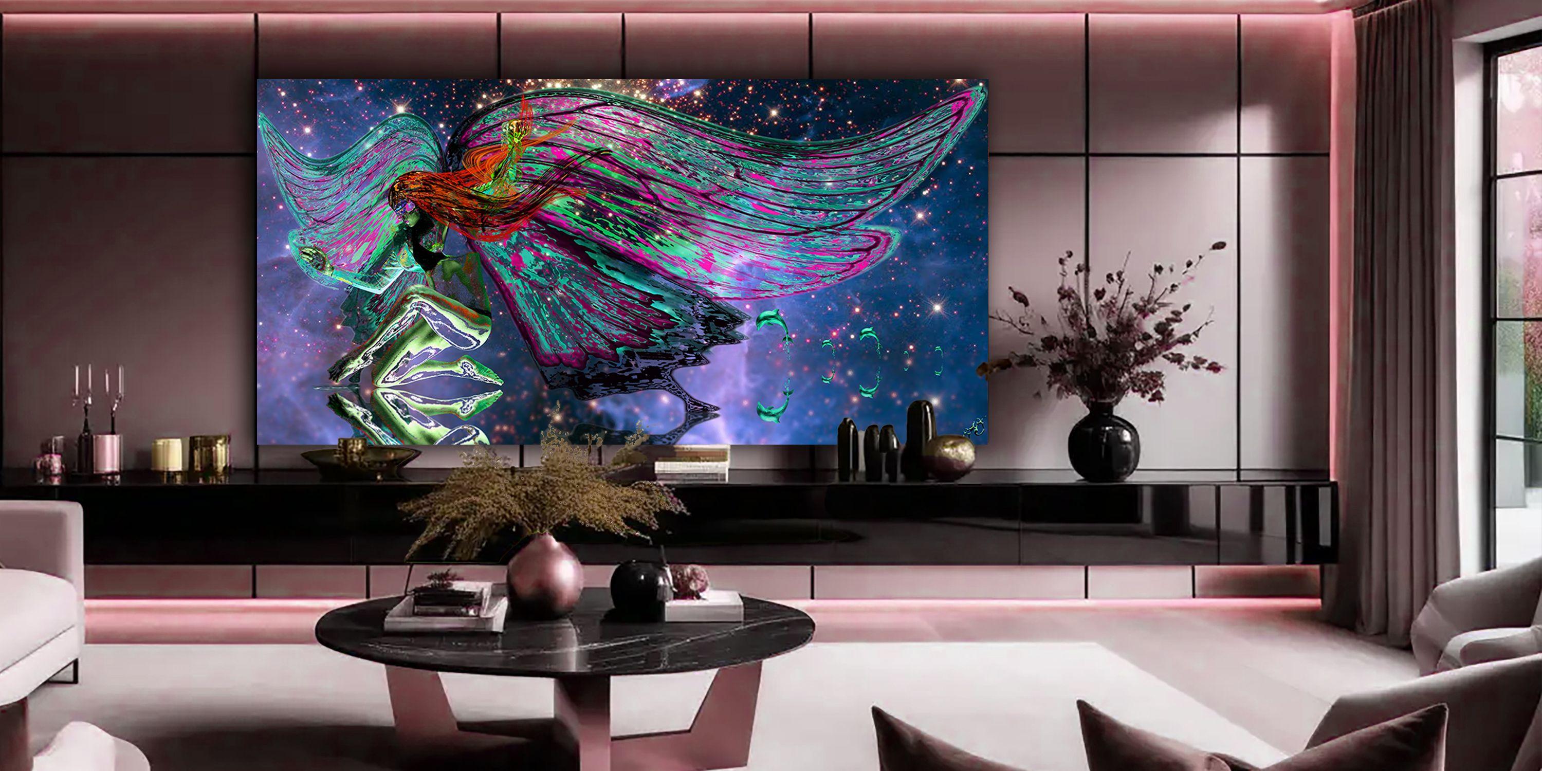 butterfly 54, Digital on Metal For Sale 1