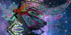 butterfly 54, Digital on Metal