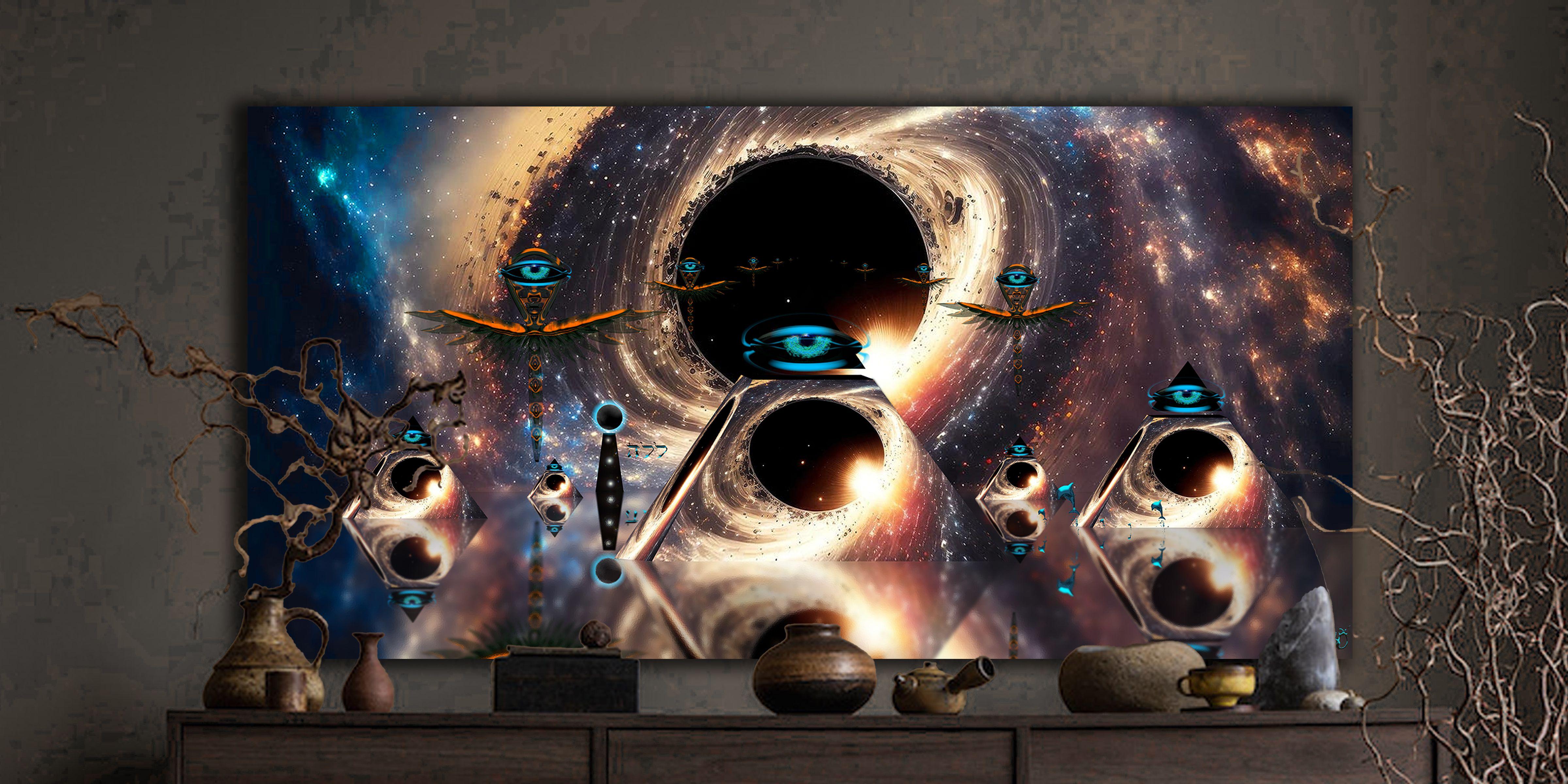 circles 62, Digital on Metal For Sale 1