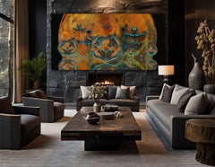 circles 66, Digital on Metal