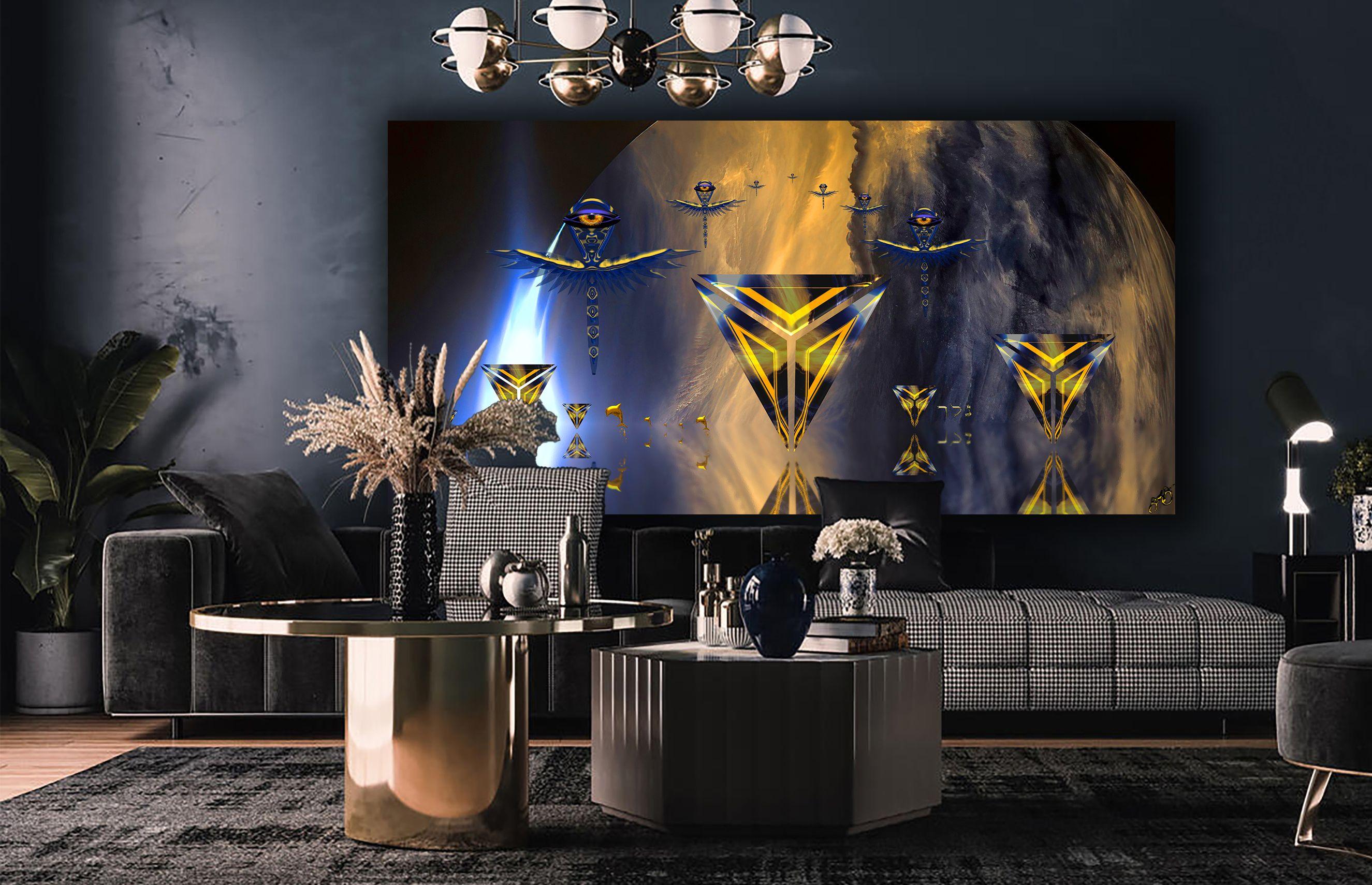 2024 digital, dye transfer to aluminum with a high gloss finish and float-back framing. Edition 1 of 1. Sizes available in inches: 24x48 at $2990, 32x64 at $3990, 36x72 at $4990, 48x96 at $6490. Please allow 2-3 weeks for the sublimation process.   