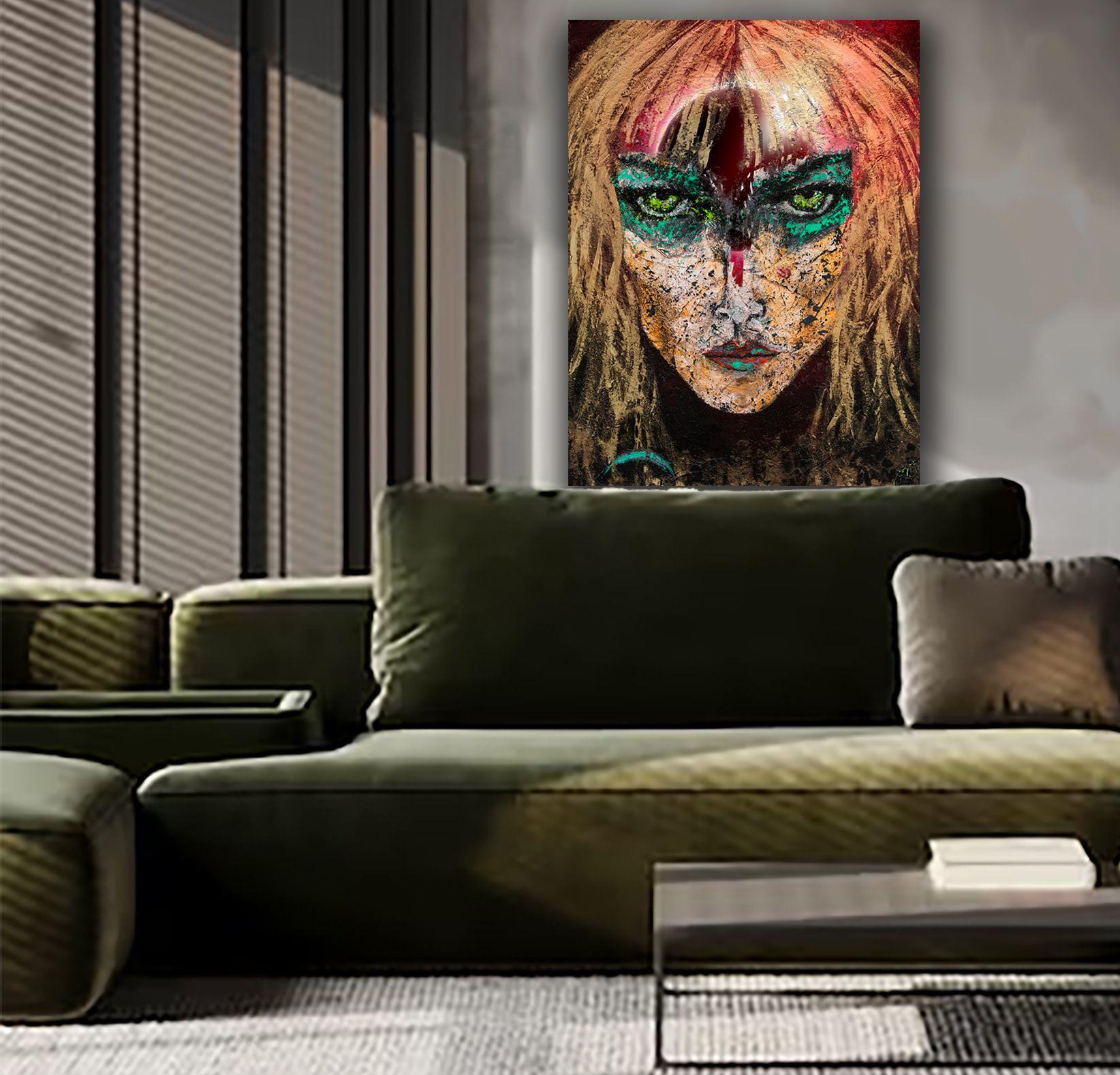 goddess 46, Digital on Metal For Sale 1