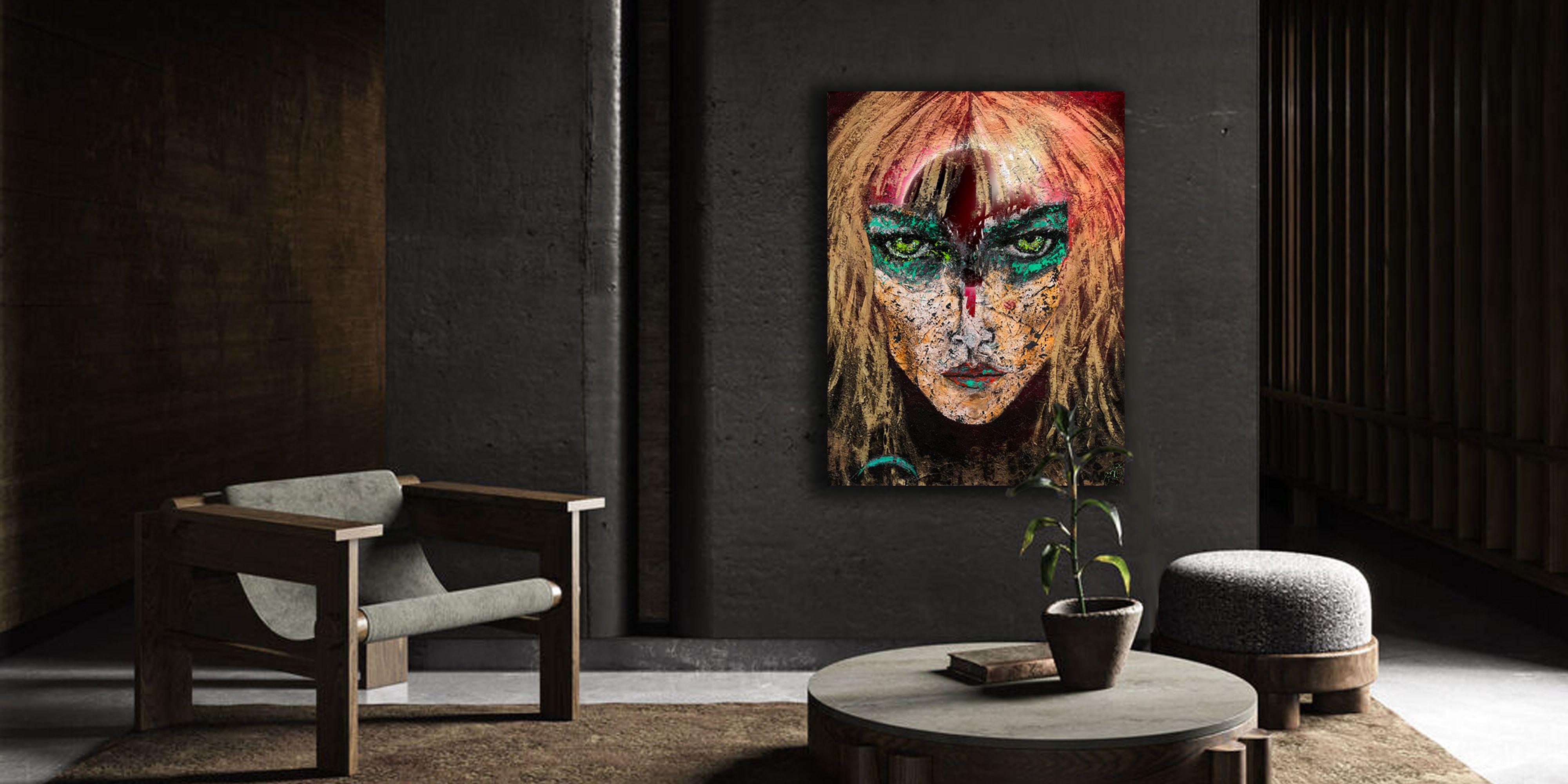goddess 46, Digital on Metal For Sale 2