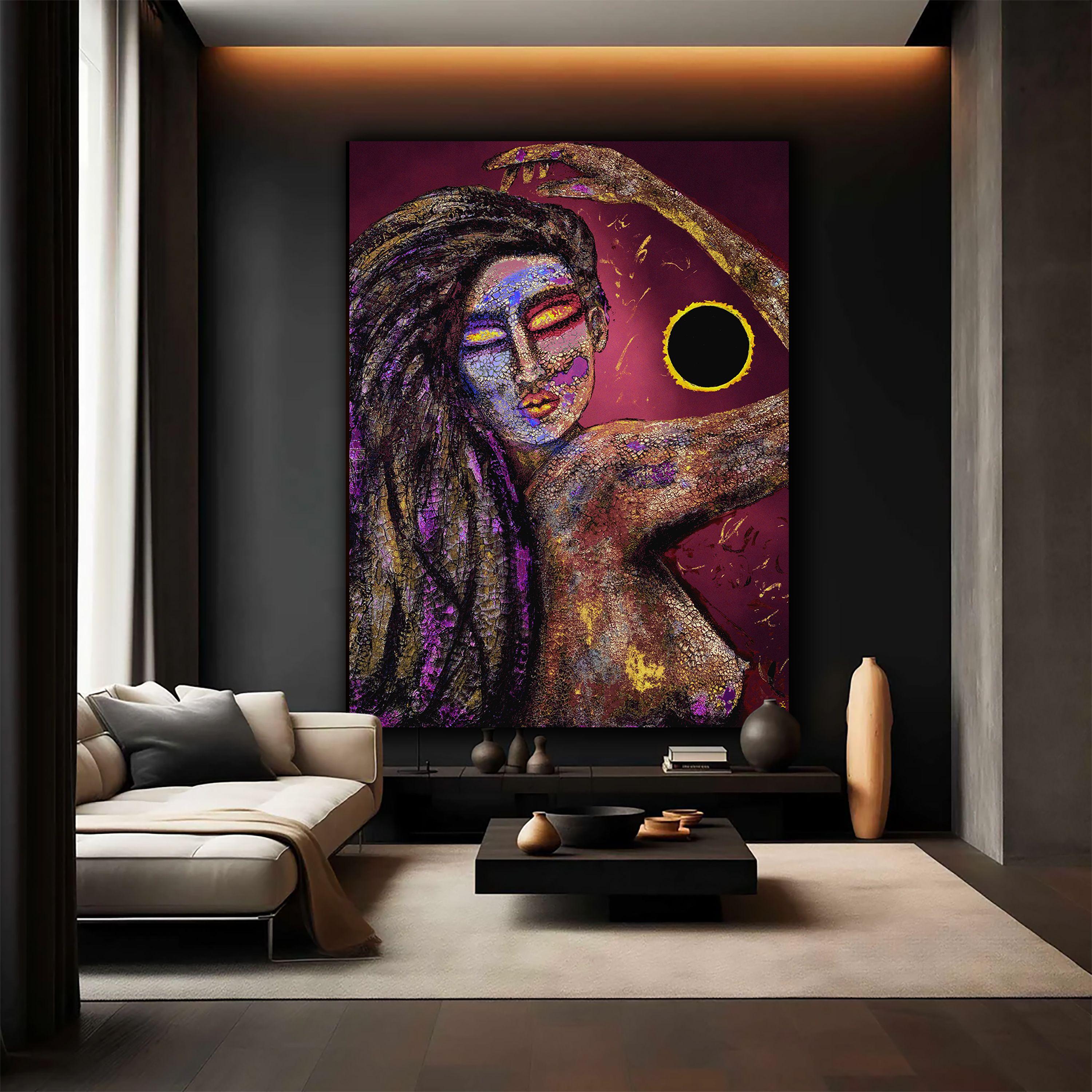 goddess 49, Digital on Metal For Sale 2