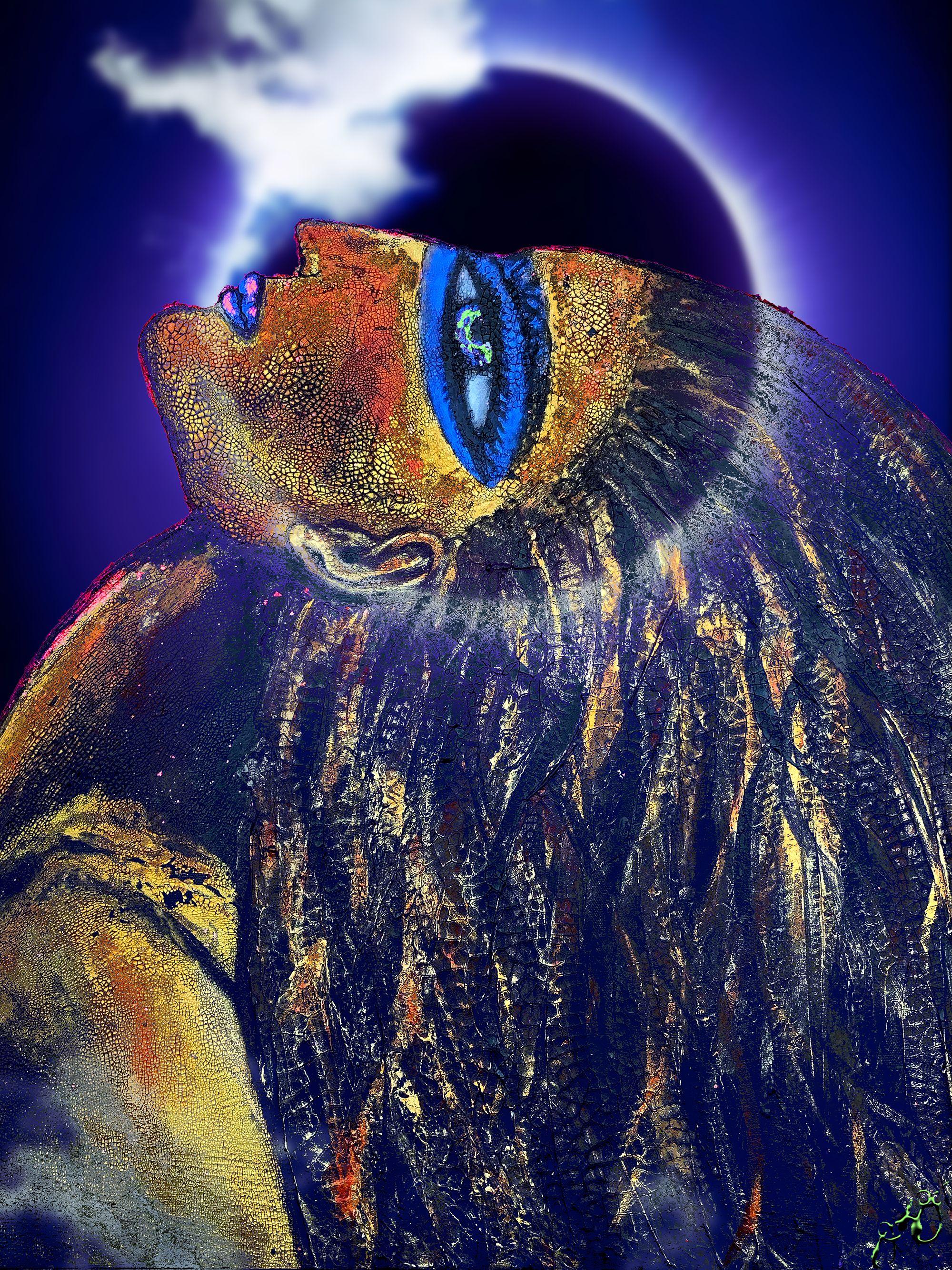 goddess 50, Digital on Metal
