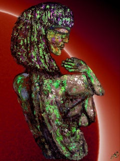 goddess 52, Digital on Metal