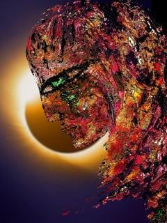 goddess 53, Digital on Metal