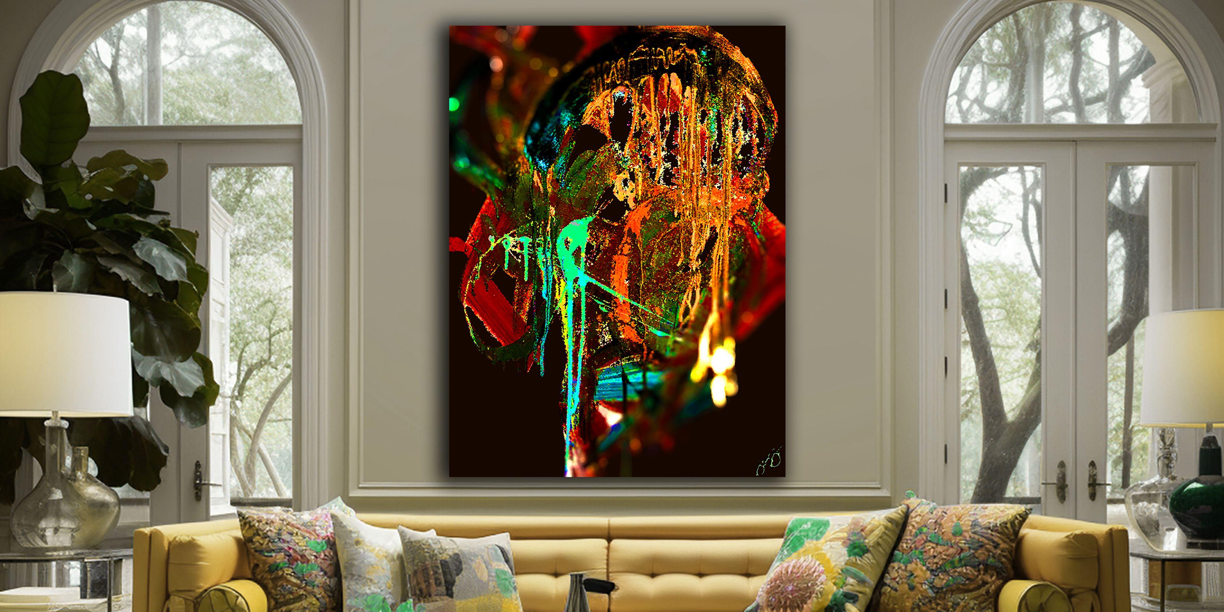 2024 digital, dye transfer to aluminum with a high gloss finish and float-back framing. Edition 1 of 1. Sizes in inches: 24x18 at $1490, 32x24 at $1990, 36x27 at $2490, 40x30 at $3490, 48x36 at $3990, 52x39 at $4490, 64x48 at $4990. Please allow 2-3