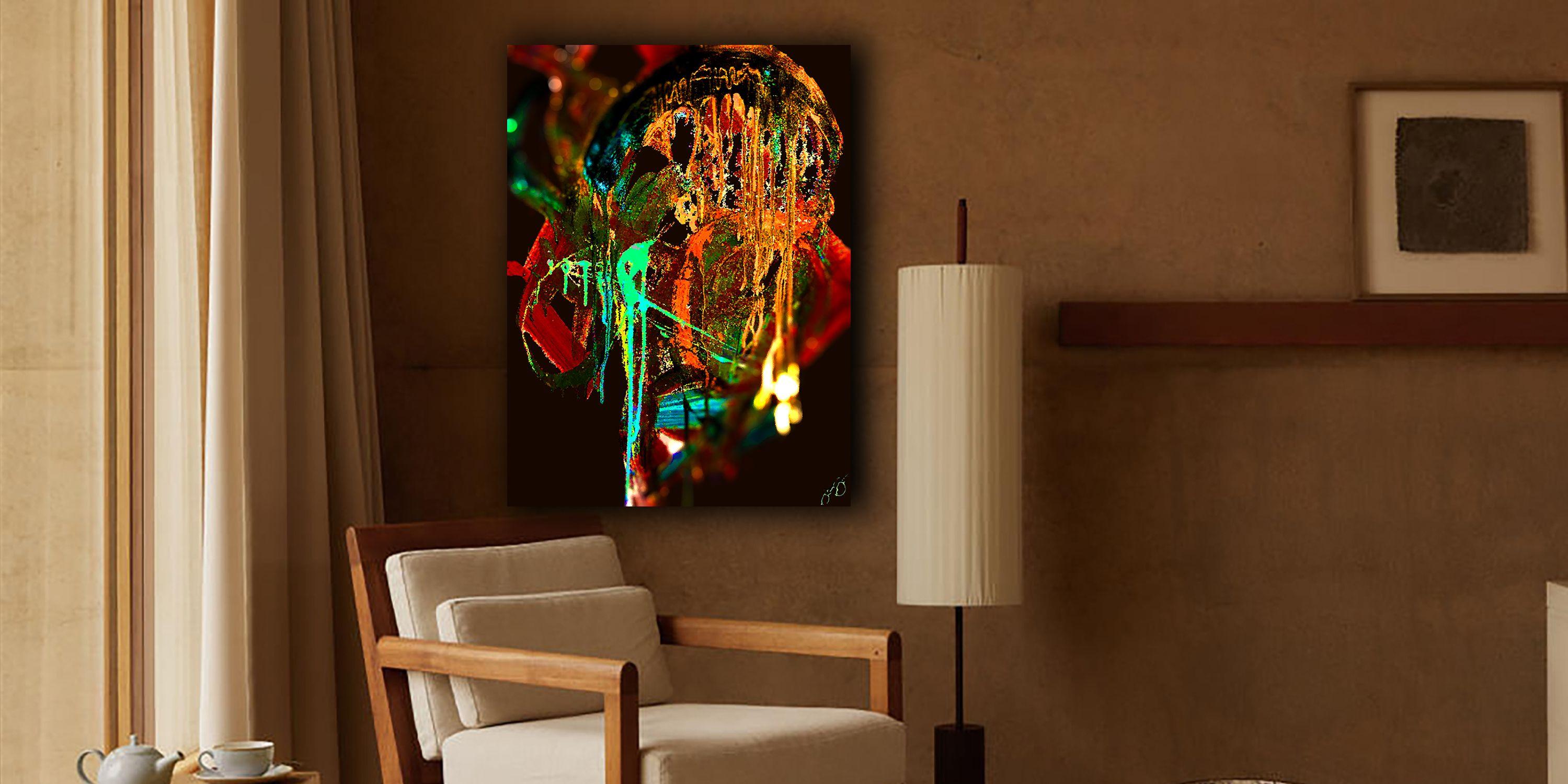 vision 2, Digital on Metal For Sale 1