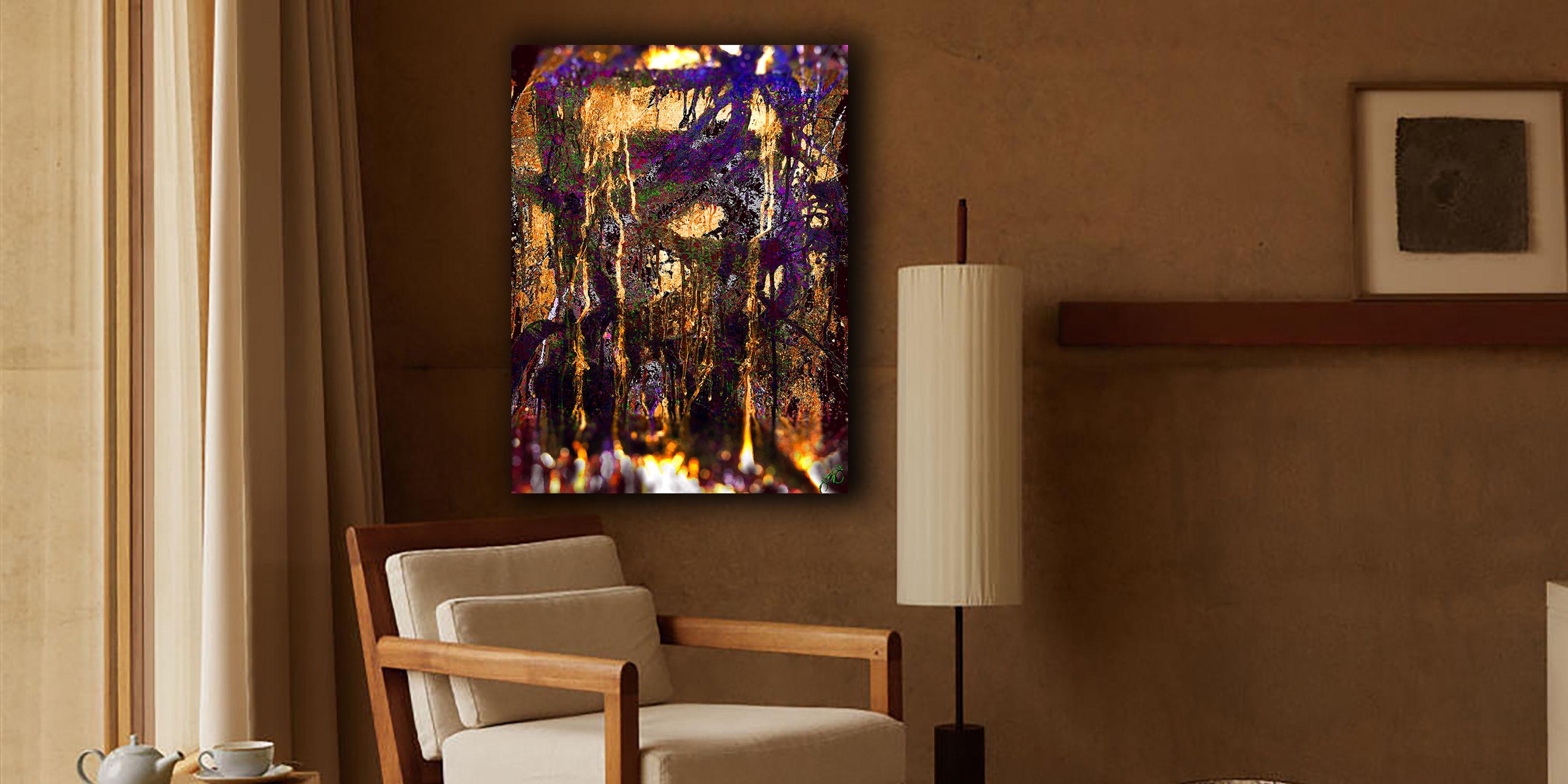 vision 3, Digital on Metal For Sale 1