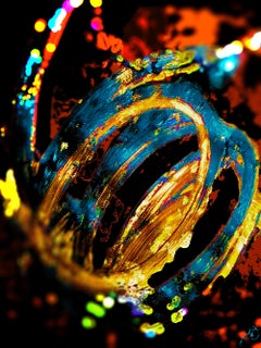 visione 5, digitale su metallo