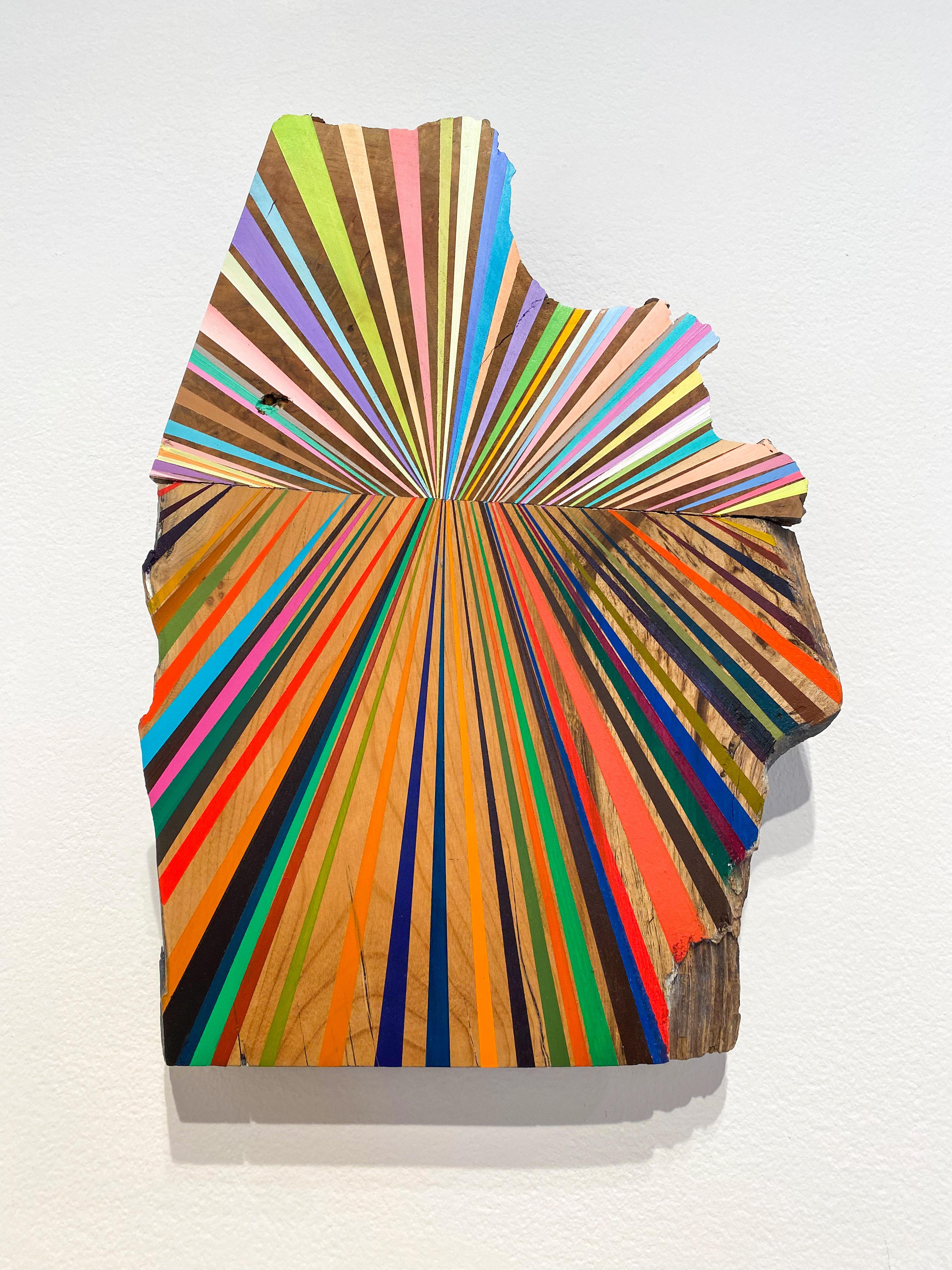 Abstract Sculpture Jason Middlebrook - Deux vues utilisant la lumire