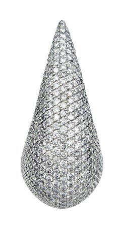 Jason of Beverly Hills Pavé Diamond 'The Claw Ring' in oro 18 carati in edizione limitata