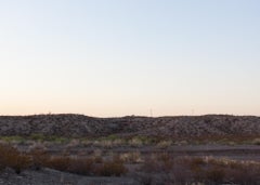 Border Patrol on Ridge - 21st C. American Landscape Photography