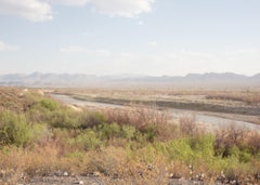 The Border, Rio Grande River - 21. Jahrhundert amerikanische Landschaftsfotografie