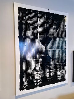 "Untitle" Abstract painting 48" x 36" inch by Jason REVOK