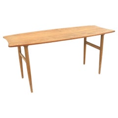 Jason Ringside Dänischer rechteckiger Mid-Century Modern-Couchtisch aus Teakholz