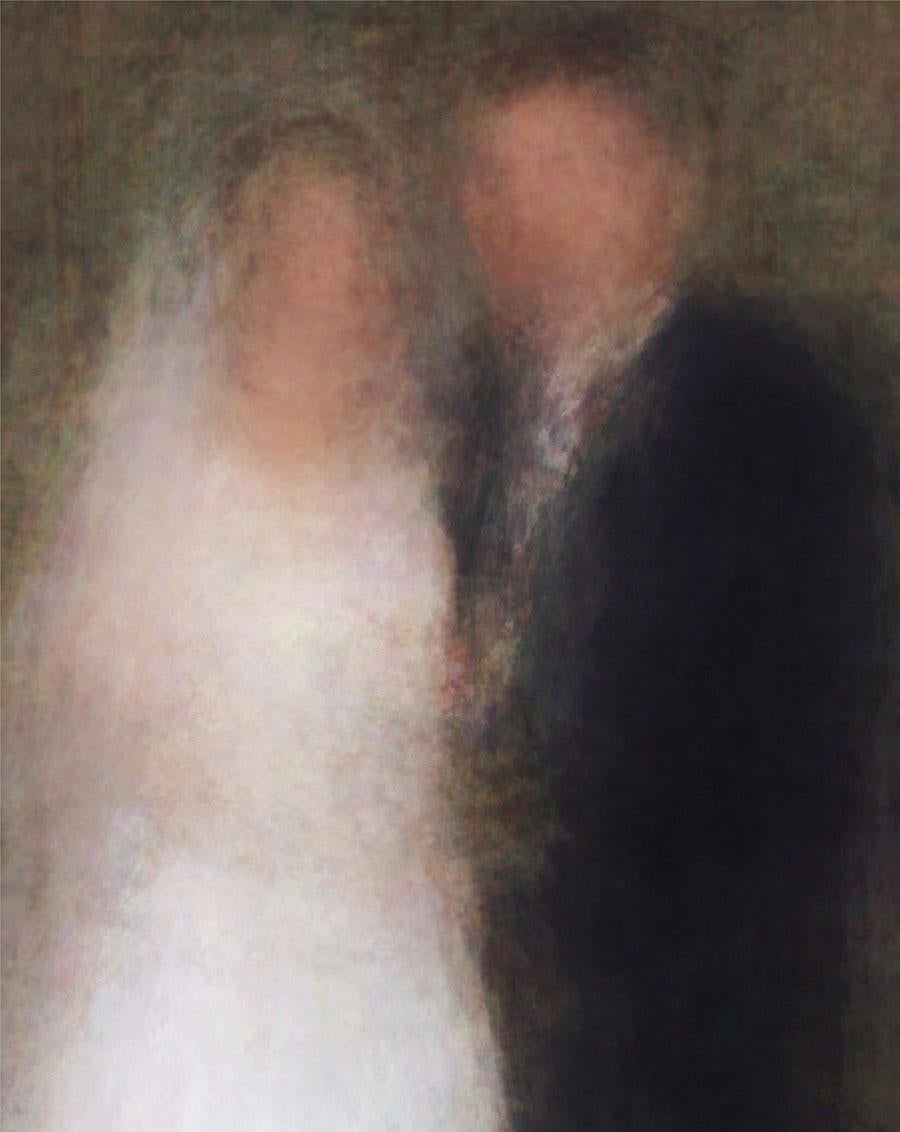 100 Special Moments (Newlyweds), Fotografie C-print von Jason Salavon, 2004 im Angebot 1