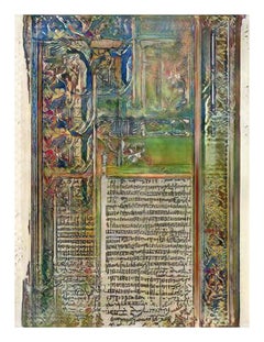 Narrative Frame (Illuminated Manuscripts 2), Print by Jason Salavon, 2019