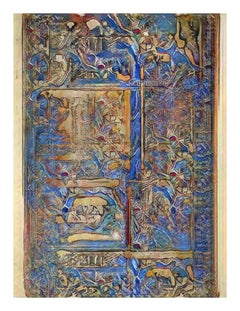 Narrative Frame (Illuminated Manuscripts 7), Print by Jason Salavon, 2019