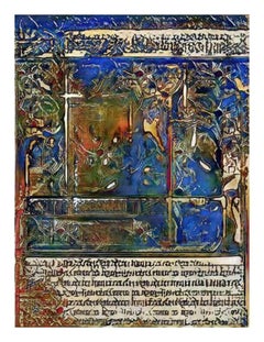 Narrative Frame (Illuminated Manuscripts 8), Print by Jason Salavon, 2019