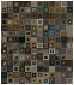 Piel de una semana (HBO-Sq), Impresión de inyección de tinta de archivo de Jason Salavon, 2012