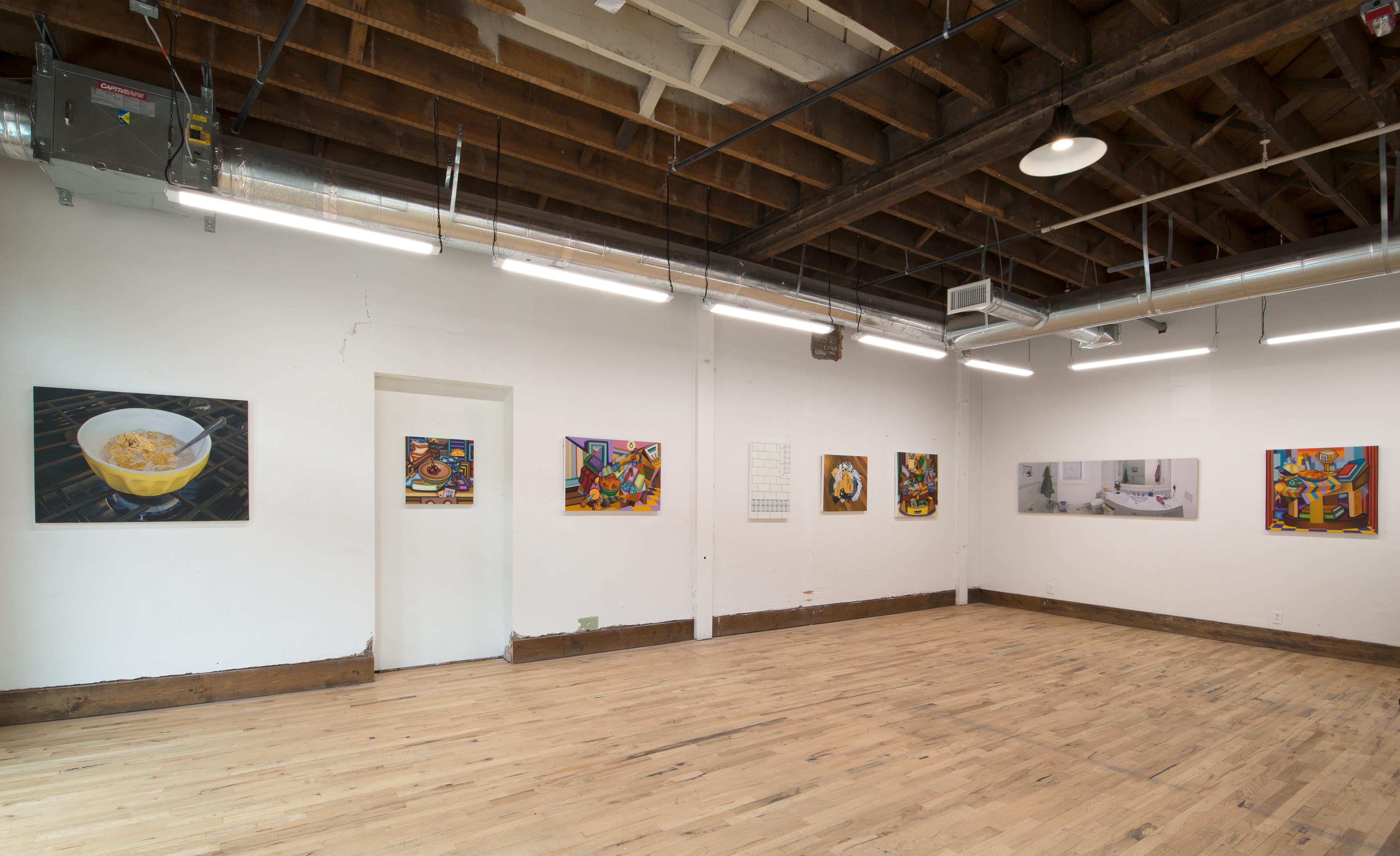 Jason Stout was born in 1977. He received his BFA in studio art from the University of Tennessee at Martin in 2001 and a MFA in Painting from the University of Texas at San Antonio in 2004. Stout’s work visually deals with elements of formal and