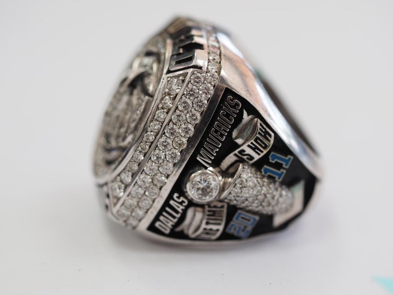 Jason Terry 2011 Dallas Mavericks NBA Championship Ring 14K Gold with  Diamonds at 1stDibs