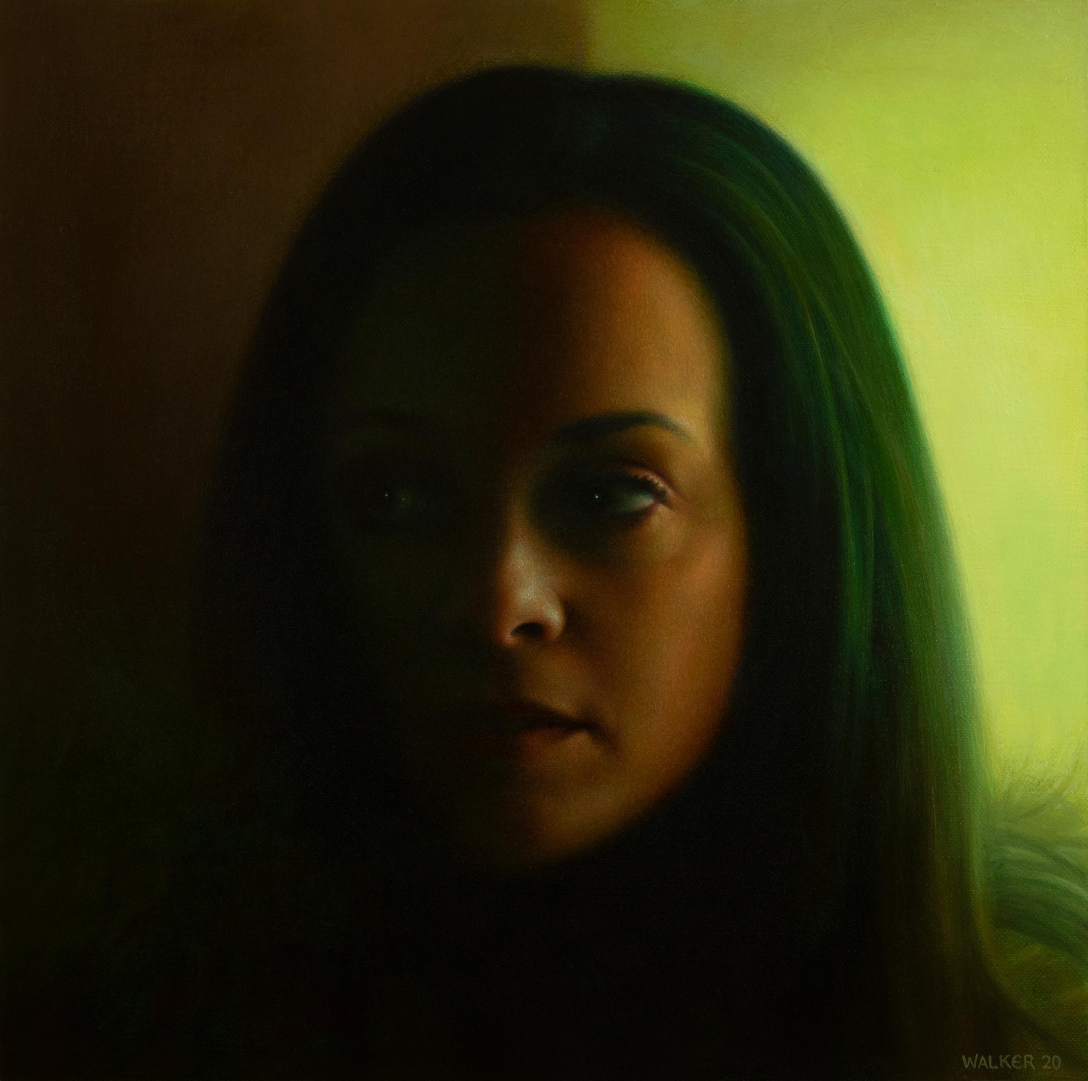 Jason Walker Portrait Painting - "Rosi" Oil Painting