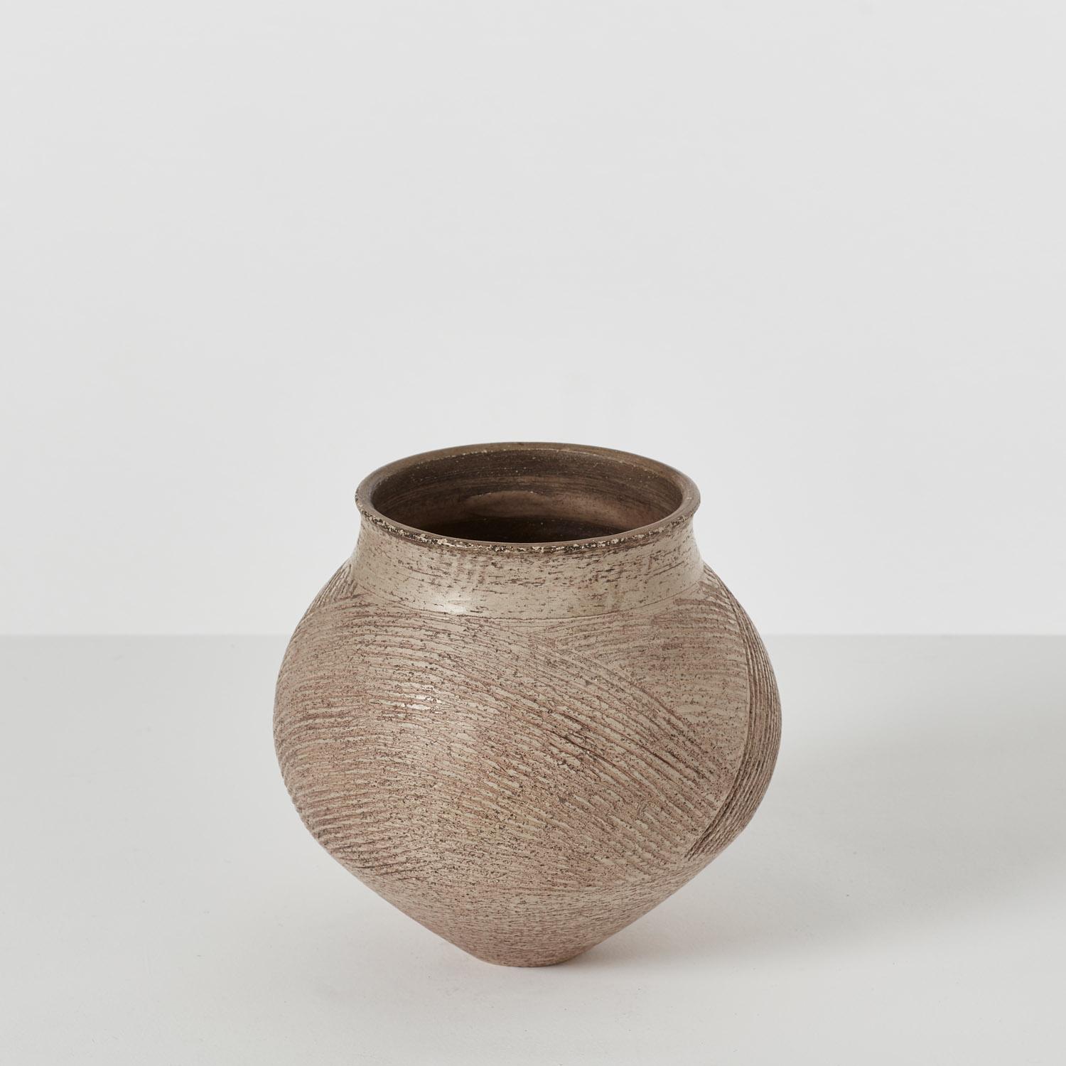 Jason Wason ovoid studio pottery vase - UK, 20th century In Good Condition For Sale In London, GB
