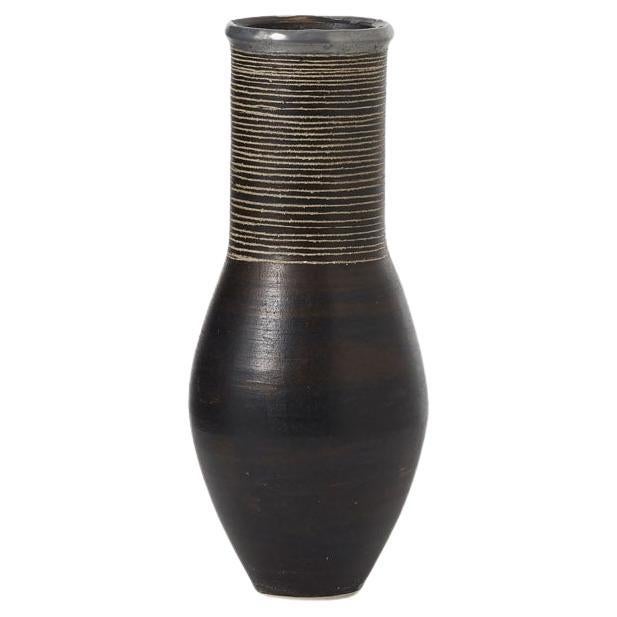 Vase en poterie du studio Jason Wason - Royaume-Uni, 20th Century