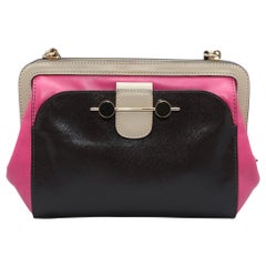 Jason Wu Black & Pink Crossbody Bag