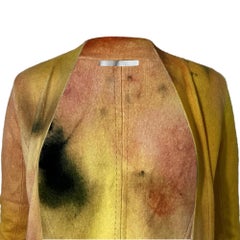 Pullover mit Krawattenkragen aus der Jason Wu-Kollektion, in Gelb, aus Kaschmir