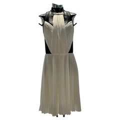 Jason Wu FW 2013 Black & White Pleated Dress