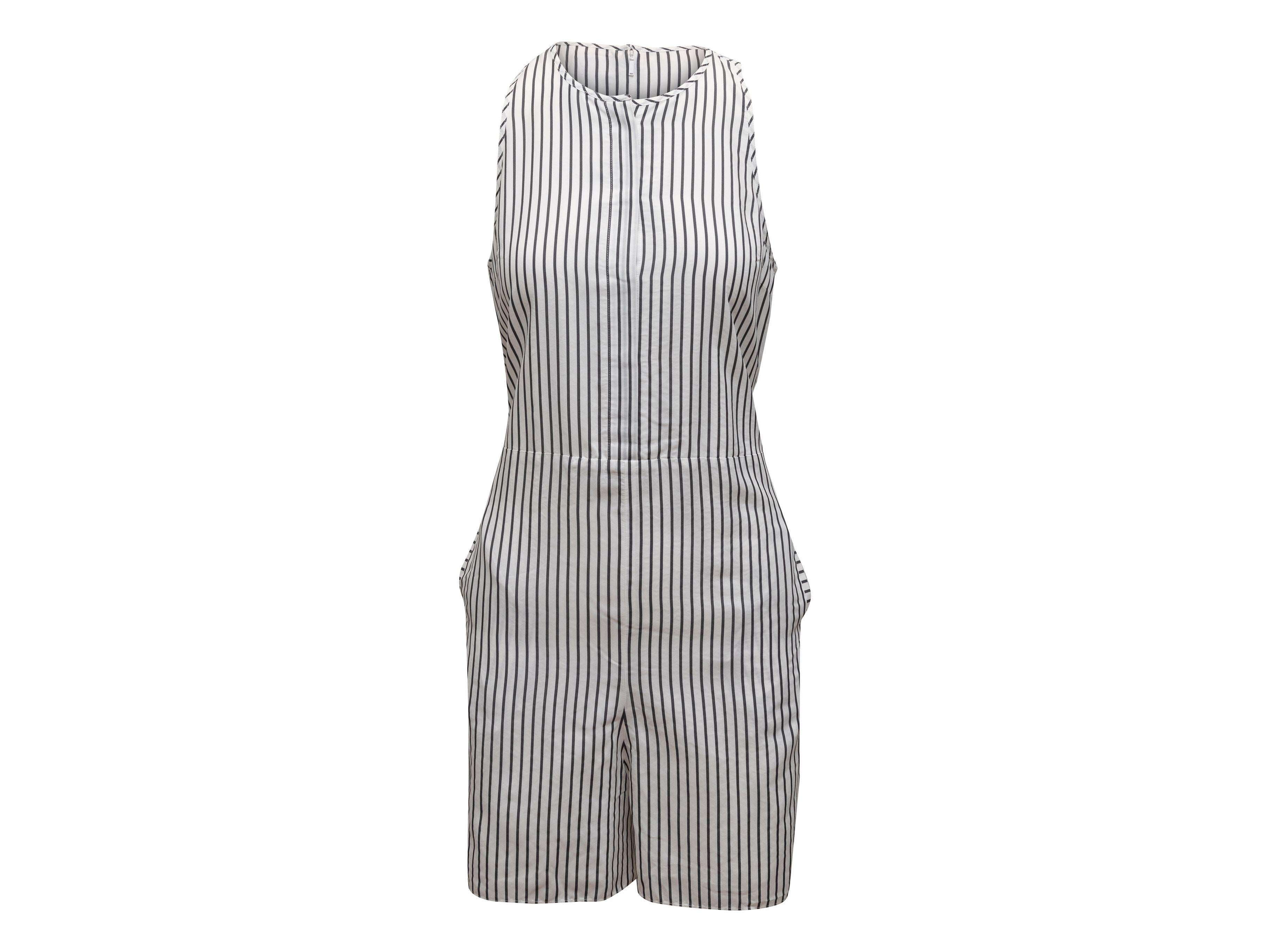 Gray Jason Wu Grey & White Grey by Striped Romper