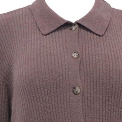 Jason Wu Knitted Buttoned Cardigan in Beige Polyester