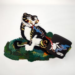 JASOO. Rug and stool