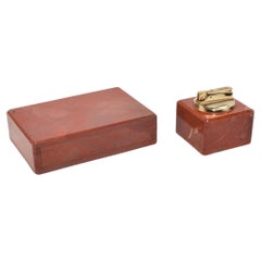 Jasper Box and Lighter Set