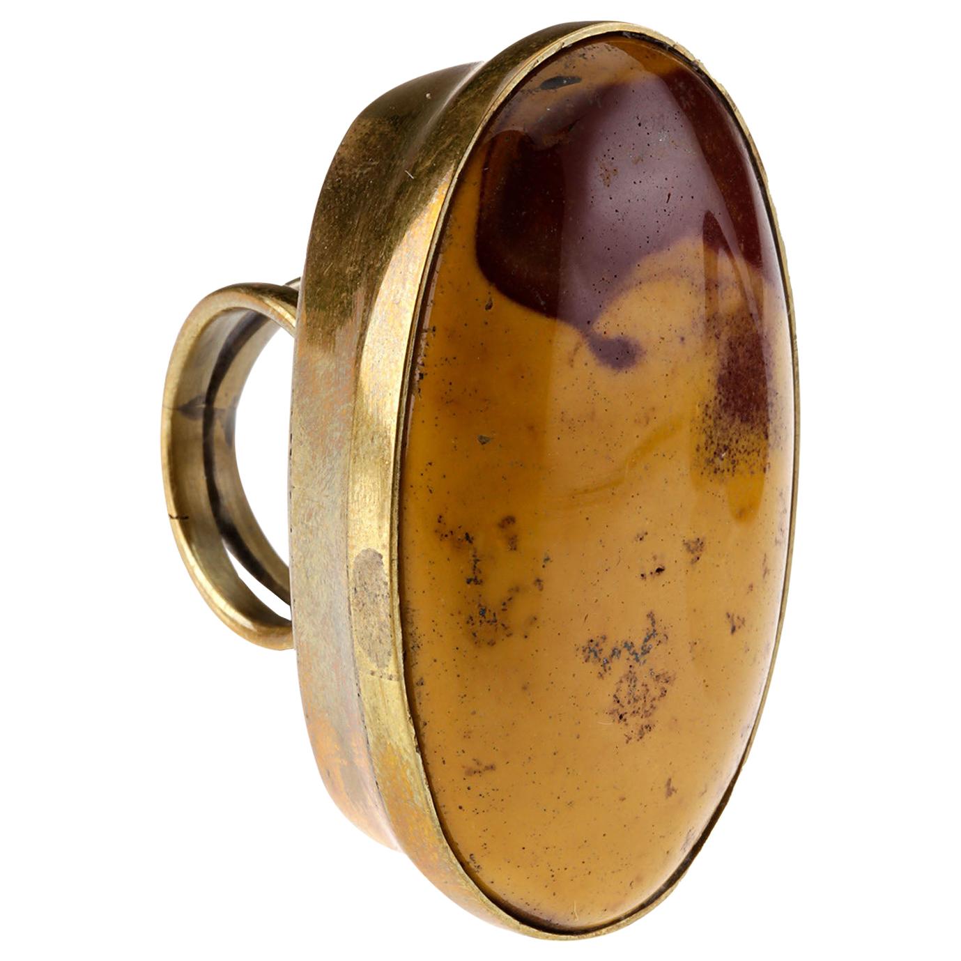 Jasper Bronze Ring For Sale