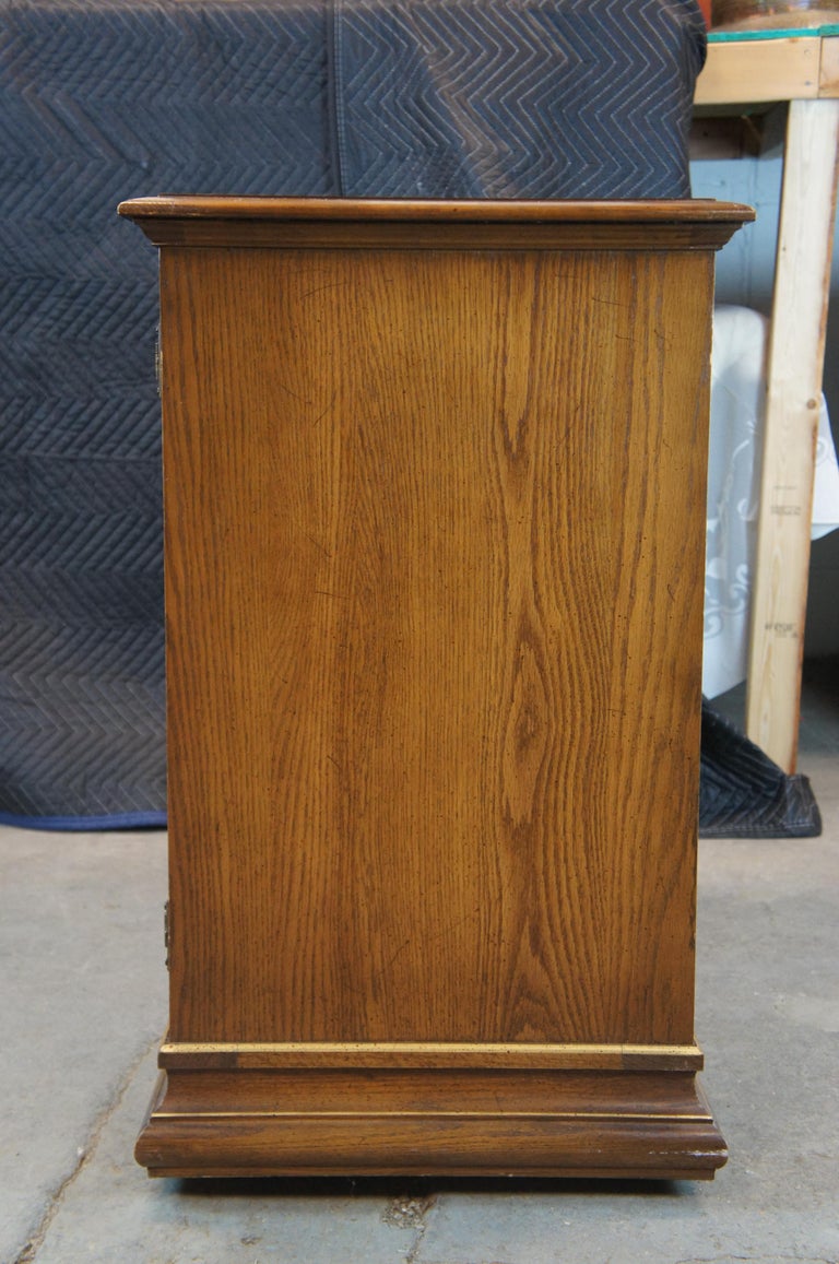 Jasper Cabinet Co Mid Century Flip Top Server Buffet Dry Bar Cart