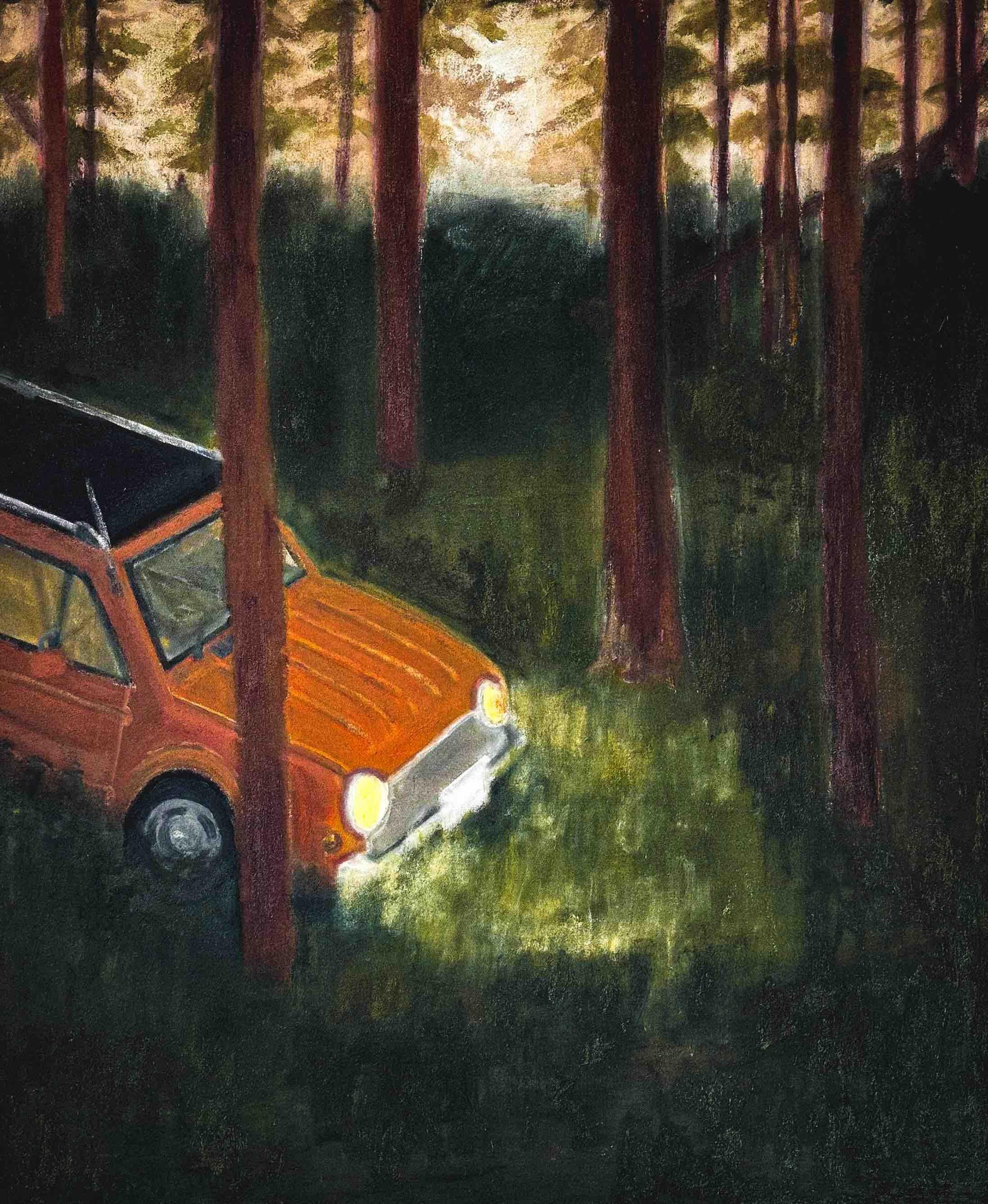 Redwoods - Painting by Jasper Cheng