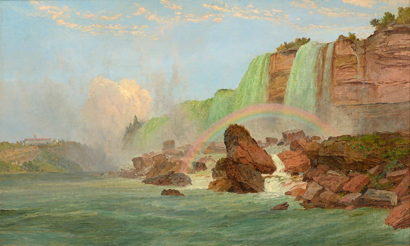 Niagara Falls with View of Clifton House