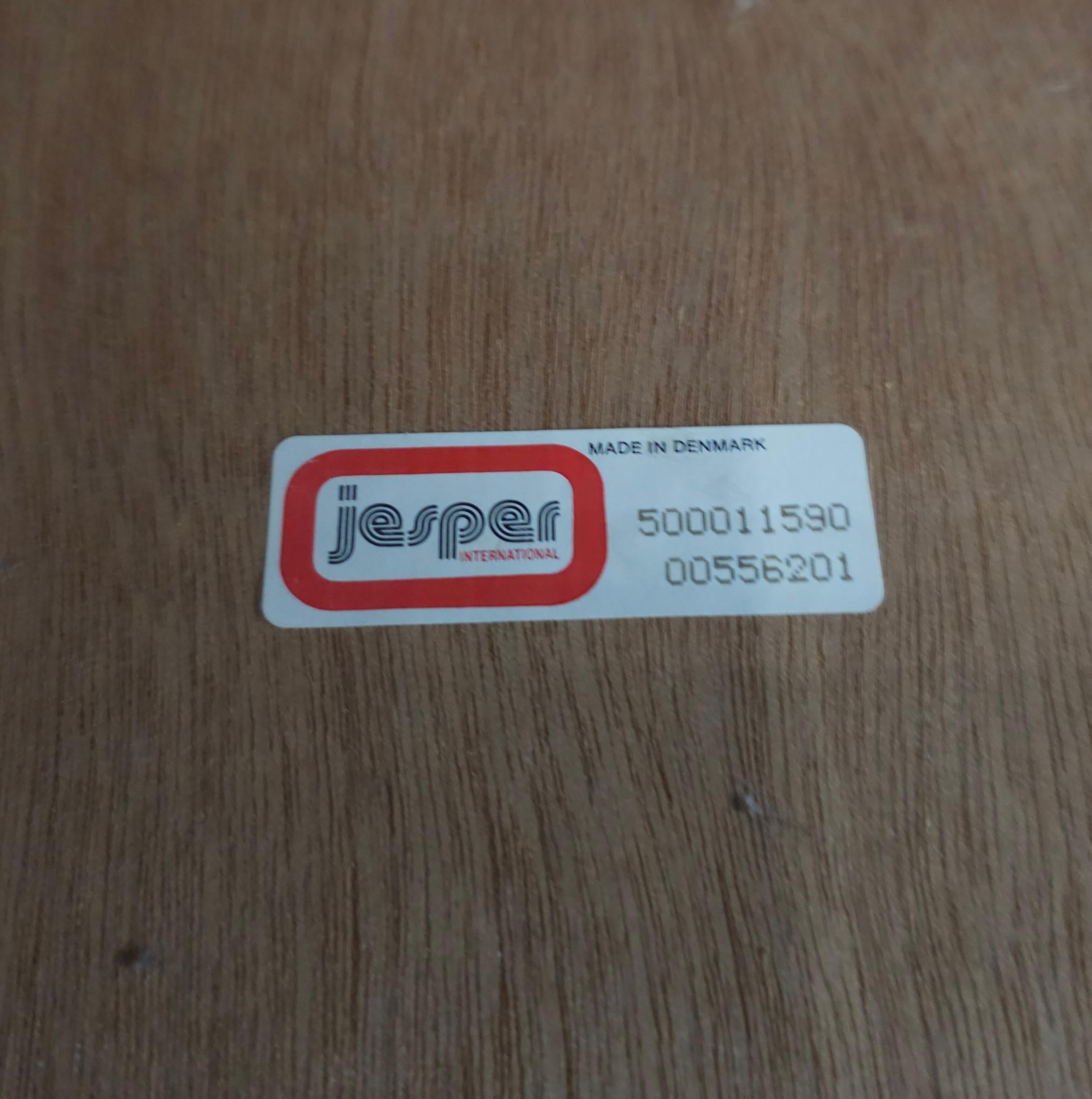 Jasper Furniture Archivador Lateral Danés Moderno de Teca con Cerradura en venta 5