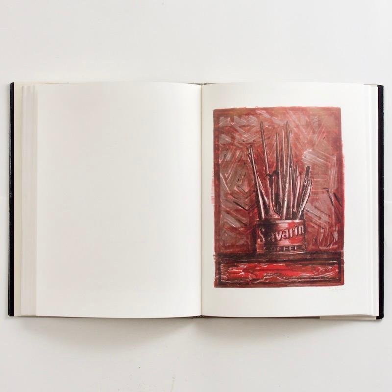 Papier Jasper Johns:: 17 monotypes:: première édition